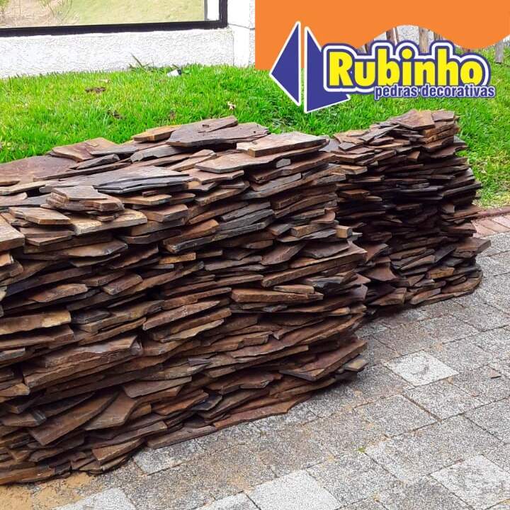 Pedra Ferro Caco Retalho  Rubinho Pedras Decorativas